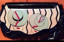  Patricia Smith  LADIES IN HATS  MOON BAG. Bl...