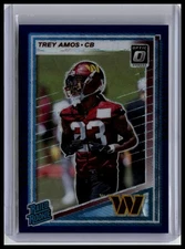 2025 Donruss #369 Trey Amos Optic Preview Blue Scope