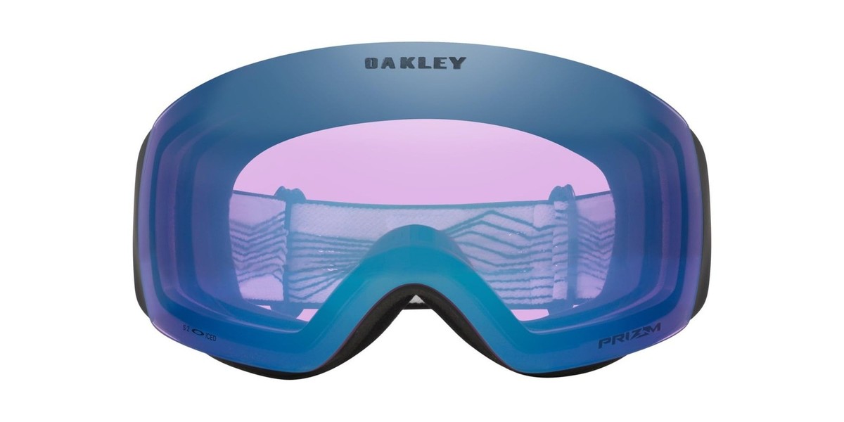 Oakley Flight Deck M Matte White Prizm Argon Iridium Ski Snowboard