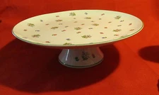 Andrea by Sadek ~ Petite Fleur ~ Compote or Footed Cake Plate