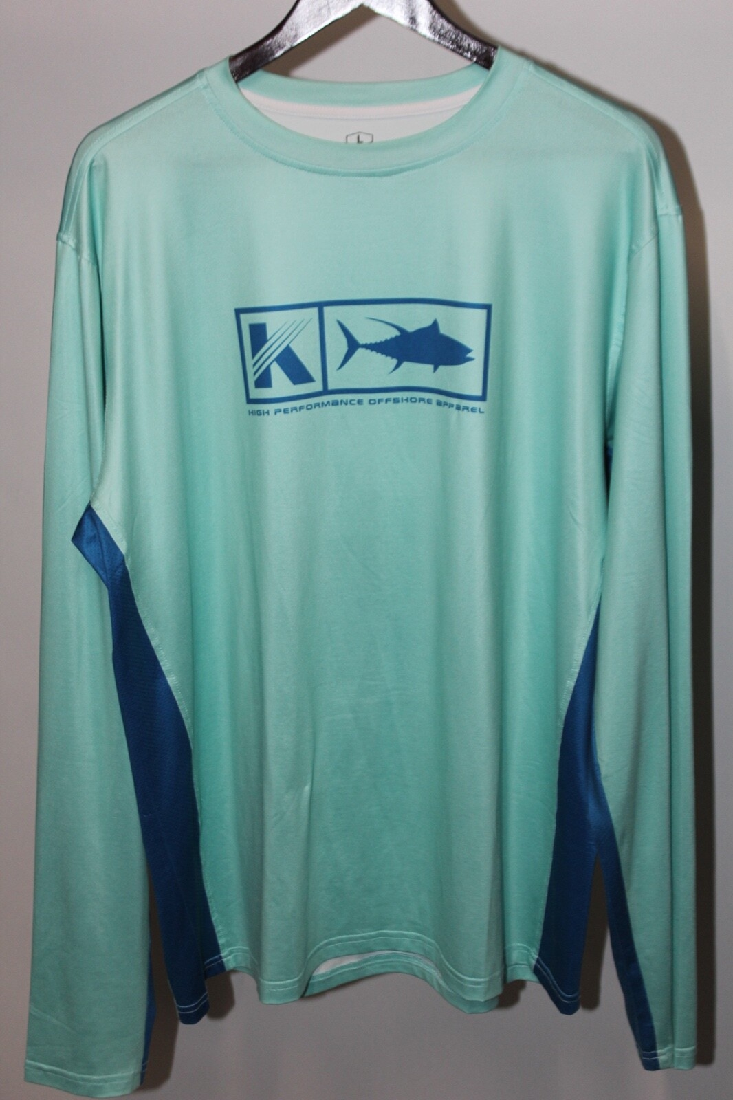Koofin Gear Mens L Large Blue High Performance Offshore Apparel
