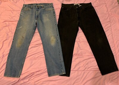 Lot 2 Vintage Men's Levis Jeans 505 Made Mexico Distressed Lot 2 Vintage Men's Levis Jeans 505 Made Mexico Distressed