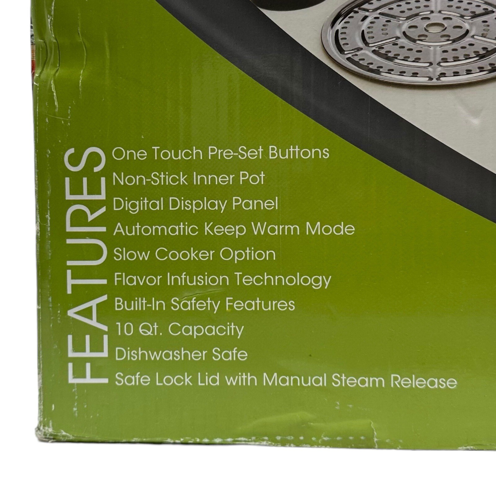 Power Pressure Cooker XL PPC773 10qt 7 in 1 One Touch Cooking w