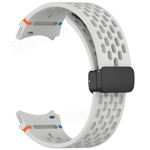 Magnetic Silicone Band Strap For Samsung Galaxy Watch 7/6/4/5 Pro 44 40 43 47MM - Picture 67 of 84