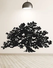 Tree Wall Decal Sticker. Big Oak Tree Vinyl Wall Decal Sticker Bedroom Decor 410