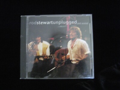 Unplugged & Seated by Rod Stewart Live Hits WB (CD, 1993)