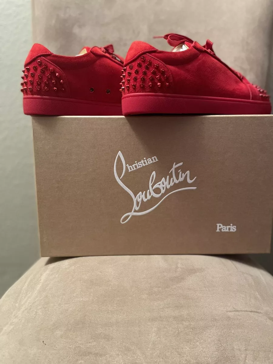 Christian Louboutin Red On Red Bottom With Spikes 41 men