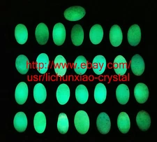 2kg "Glow In The Dark" Tibetan Wealth-God Ancient Luminous Stone Old Dzi Bead