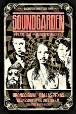 SOUNDGARDEN Concert Poster 12"x18" FREE SHIPPING