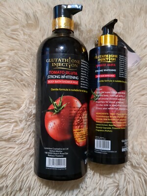 glutathione one injection price Glutathione Tomato Gluta Strong Lightening Shower Cream 1200ml, Lotion 500ml