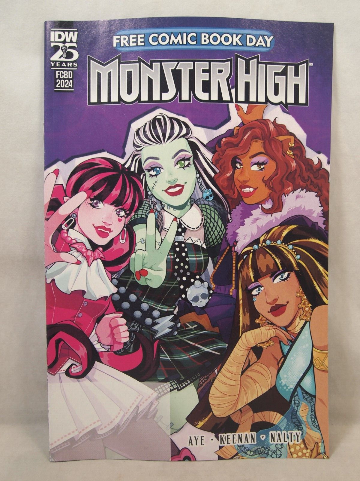 IDW Monster High #0 FCBD 2024 Free Comic Book Day Unread