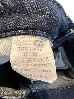Leｉ Vintage Lee Original Mom Jeans Sz 8 High Waist Tapered Leg Women's