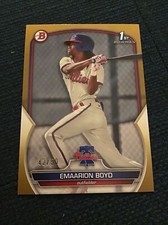 2023 Bowman Emaarion Boyd Gold /50 Bp-128 1st