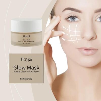 l Glow Mask | Daily Night Cream | Reduces Visible Pores & Rednes Y2N2 F2W3 Neu