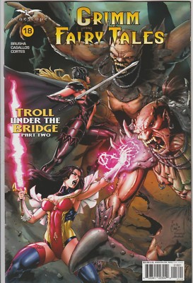 ZENESCOPE COMICS GRIMM FAIRY TALES #18 JULY 2018 VARIANT B 1ST PRINT NM