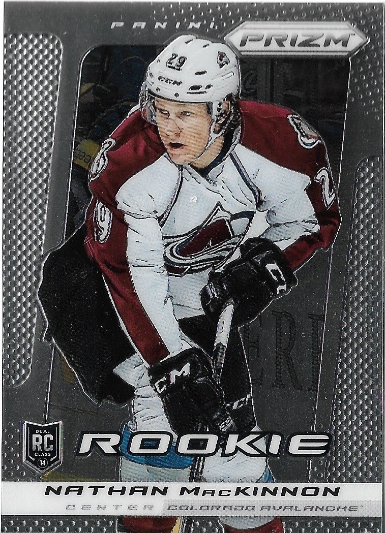 Nathan Mackinnon RC 2013-14 Panini Prizm Rookie Card #332 Colorado Avalanche
