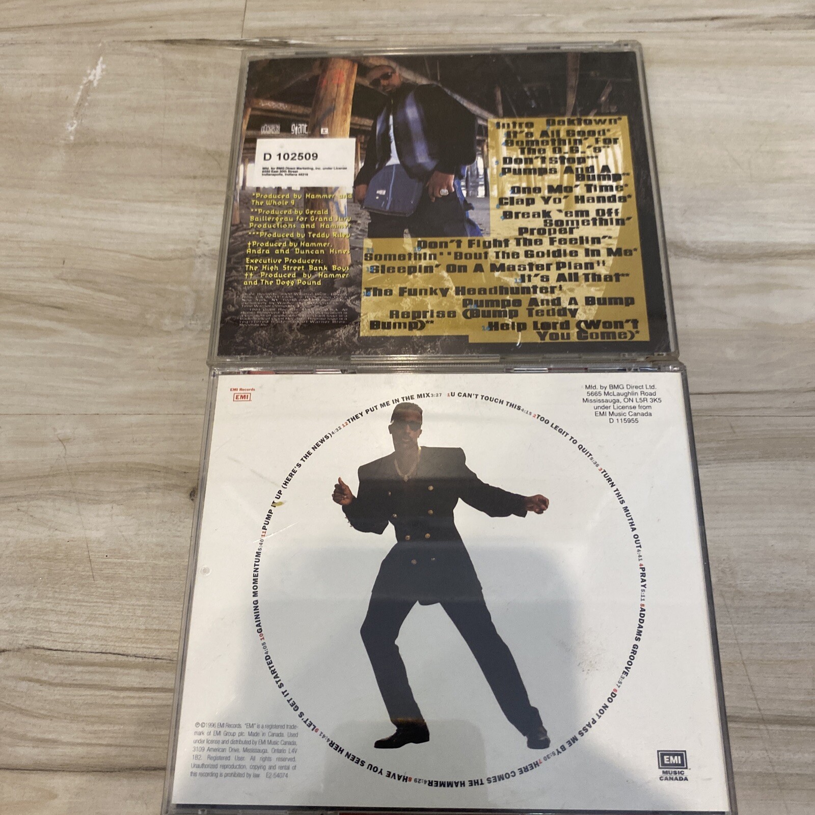 Mc Hammer MC Hammer Greatest Hits & Funky Head Hunter 2 CD LOT VG+