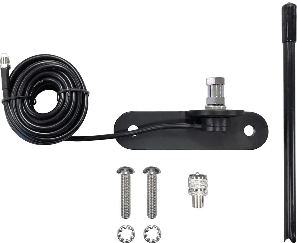 PROCOMM PC21-4404B 3FT CB ANTENNA KIT REAR SWING DOOR MOUNT 2021 &UP FORD BRONCO - Image 4 of 4