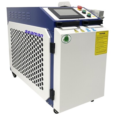 US Stock 1500W Raycus Laser Cleaning Machine Metal Surface Multi-Function Tool