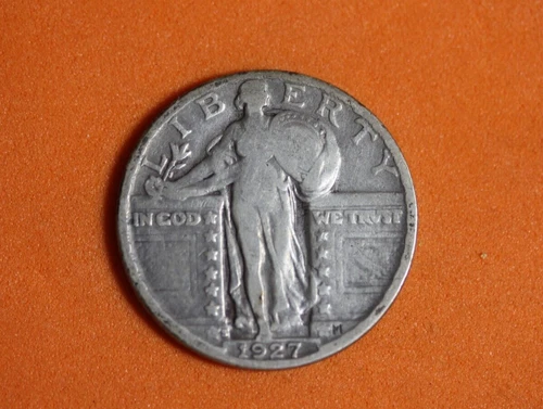 1927 S Standing Liberty Quarter #P09551