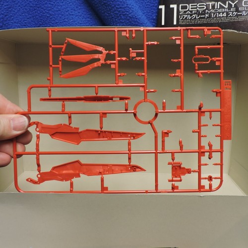 Bandai Mobile Suit Destiny Gundam ZGMF-X42S 1/144 RG Model Kit Partial Assemble - Picture 15 of 24
