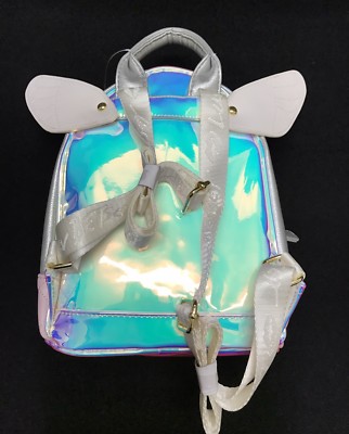 Betsey Johnson Luv LbOwlz Mini Backpack Iridescent w/ moving  display picture 3