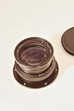aus JENA (CARL ZEISS) HAD A FINE LINE OF CAMERA OPTICS - 1:4.5 F 250MM WITH IRIS