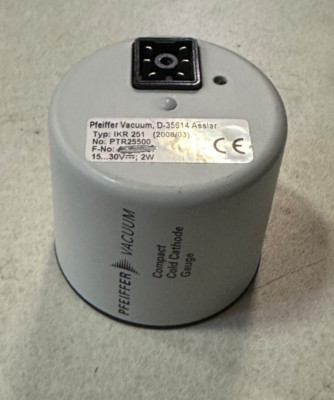 AS IS UNTESTED PFEIFFER Vacuum D-35614 Asslar IKR 251 PTR25500 GAUGE PART