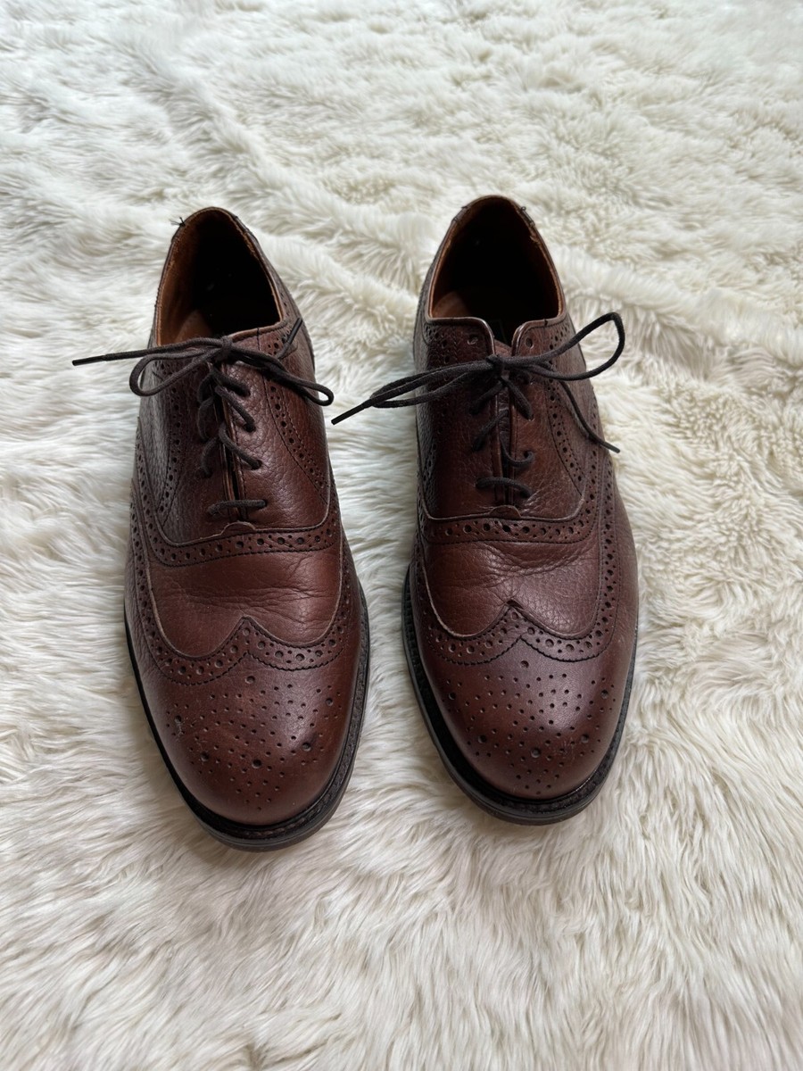 Bostonian Elements Brown Leather Oxford Shoes Men display picture 2