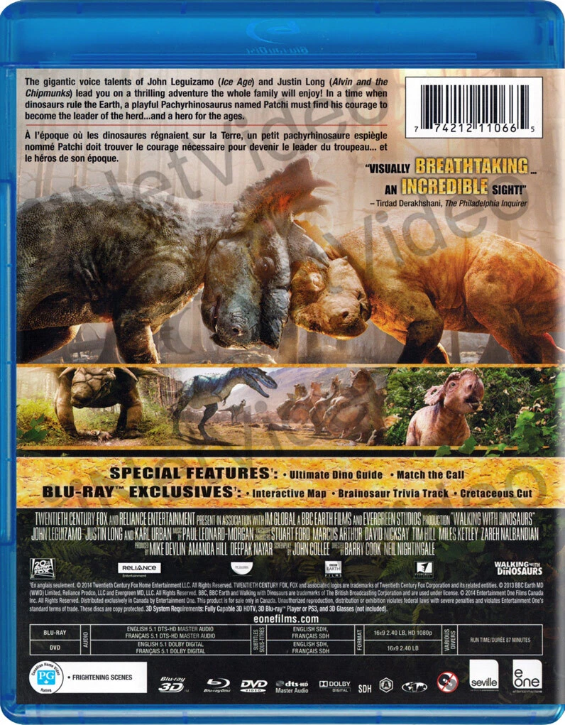 Walking With Dinosaurs 3d Dvd