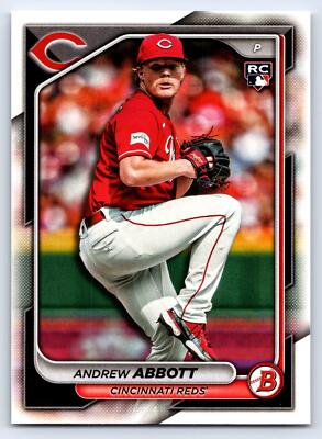 2024 Bowman Paper RC #70 Andrew Abbott Cincinnati Reds