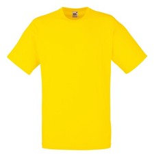 Fruit Of The Loom Mens T Shirts Plain Cotton Short Sleeve T-shirt Tee Top New