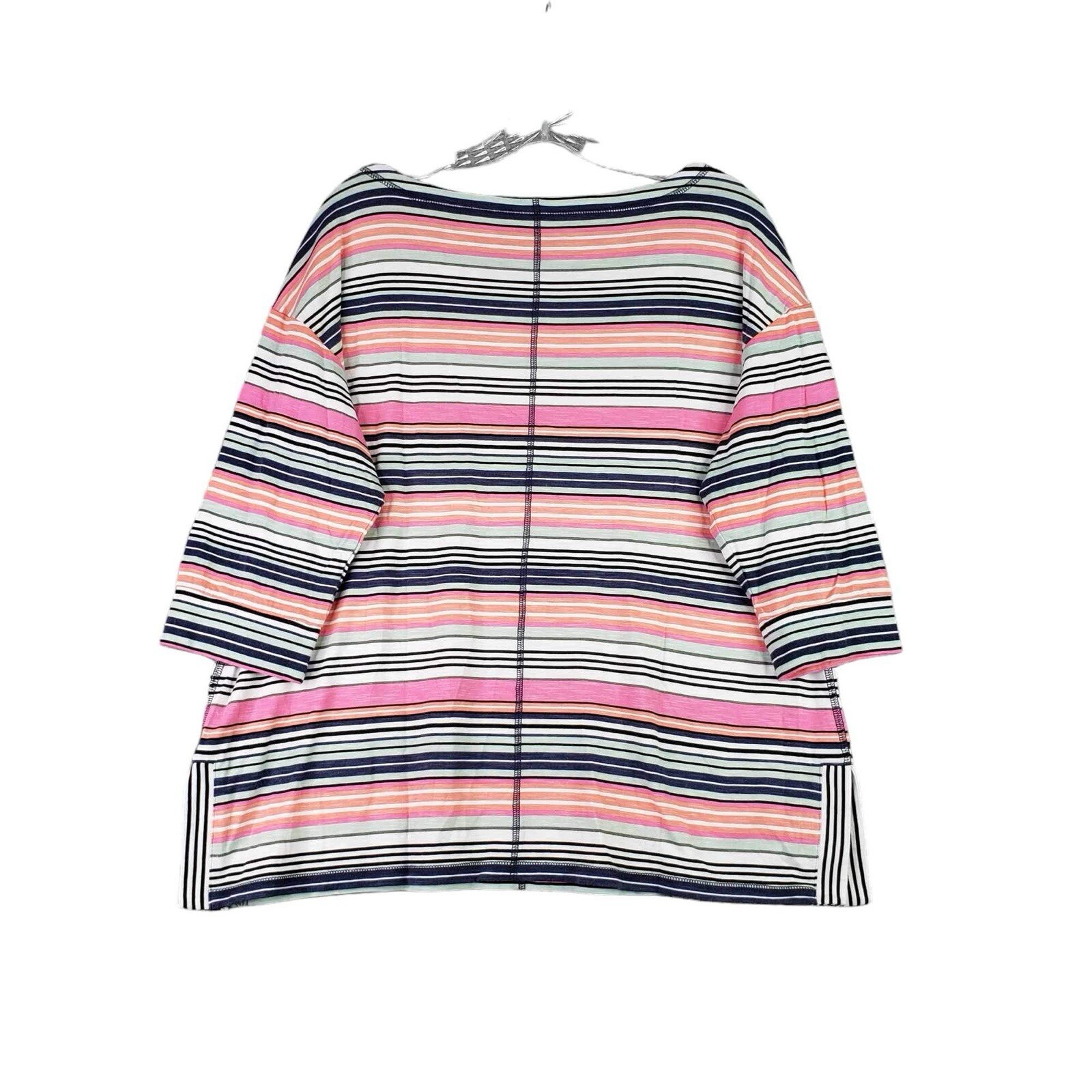 T by Talbots Shirt Womens Size 1Xp Multicolor Str… - image 3