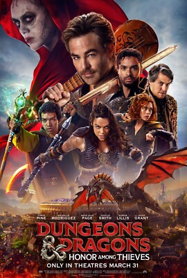 Dungeons & Dragons movie poster (b) : 11 x 17 inches | eBay