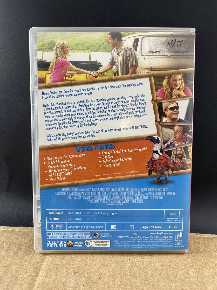 50 First Dates DVD, MULTIPLE DVD'S SHIP FREE! | eBay