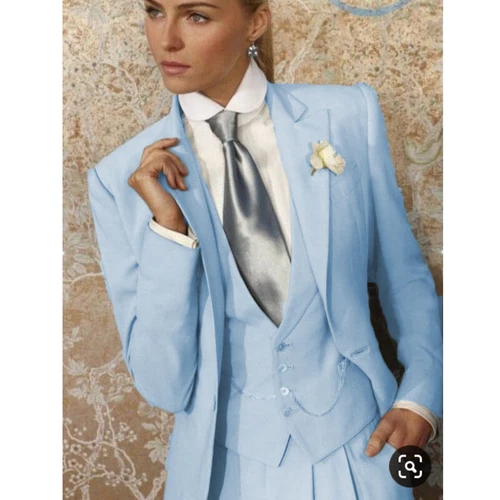 Women Suits Work Office Wear Ladies Vest Jacket Pants Wedding Business Tuxedos - Picture 19 of 25
