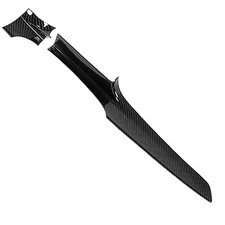 Gloss Carbon Fiber Print Front Dash Trim Cover Fits 16-23 X253 C253 GLC300 GLC43