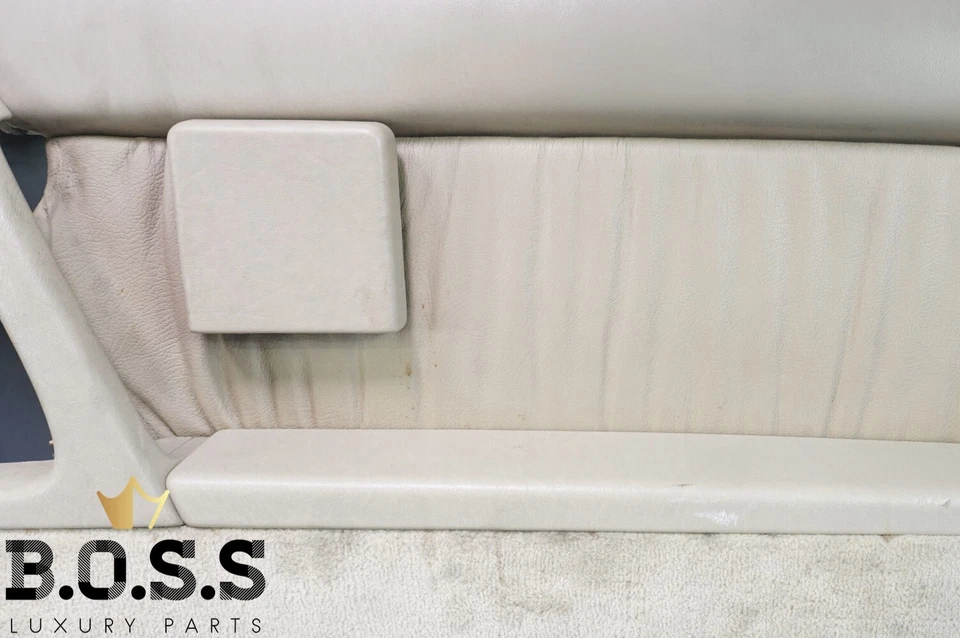 90-95 Mercedes R129 SL320 300SL SL500 Right Side Interior Door Panel Beige OEM - Image 3 of 4