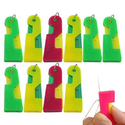 10pcs Auto Needle Threader Tool Home Hand Machine Sewing Automatic Thread Device