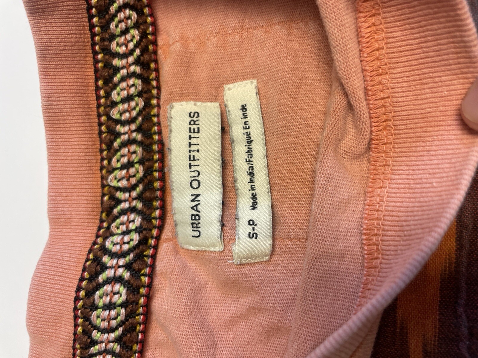 Multi-patterned Quilted Crop Top Cute Boho Unique… - image 5