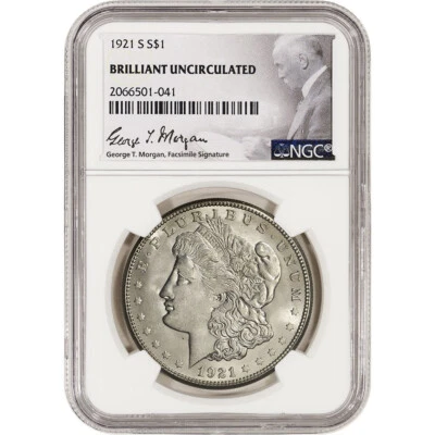 Uncirculated 1921 Year Morgan US Dollars (1878-1921) for sale | eBay