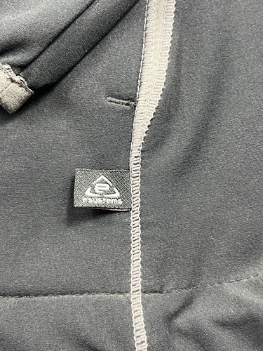 Chaqueta Oakland Athletics Majestic Cremallera Completa Para Hombre M Negra Gris Sistemas Como - Imagen 5 de 8