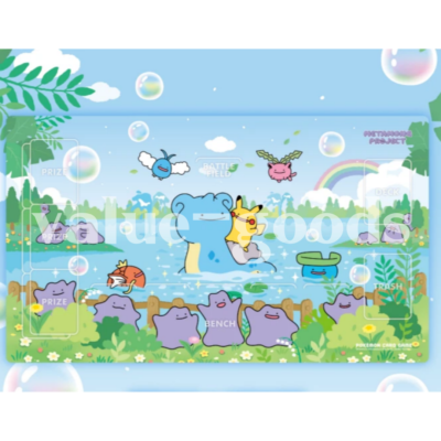 Pokemon Card Game Ditto Metamong Lapras Playmat Sealed Korean