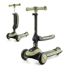 Kinderkraft Monopattino bimbi Cavalcabile 2 in 1 (max50Kg) HALLEY Grassland