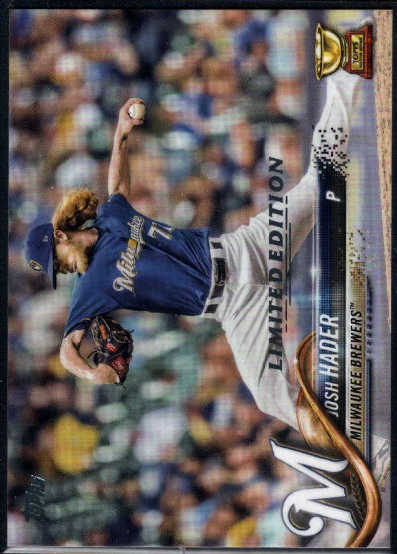 2018 Topps Limited  #357 Josh Hader Milwaukee Brewers
