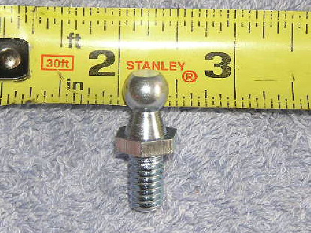 Allpa Kogel tbv gasveer uitzetter RVS M8 € 31,95
