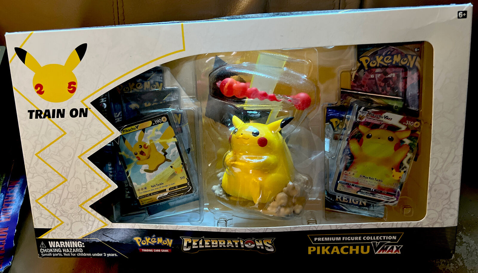 Celebrations Premium Figure Collection-Pikachu VMAX - Pokemon TCG