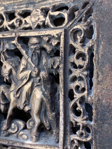 Antique Chinese Wood Carved Panel - Picture 8 of 8