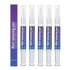 Wart Remover Pen Skin Tag Mole Remover Eliminate Foot Corn Warts ( Pack of 5 )