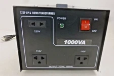 NEW! Step Up/Down Voltage Converter, 1000VA, 30C520